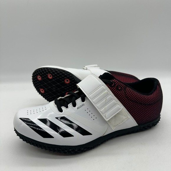 adidas Adizero B37490 HJ High Jump Mens 9.5 White Track & Field High Jump Cleats main image 4
